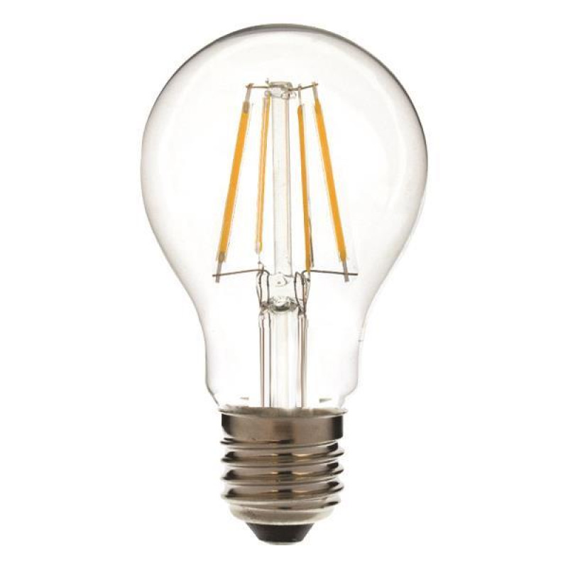 ΛΑΜΠΑ LED FILAMENT ΗΜΕΡΑΣ ΝΥΧΤΑΣ 7W 806lm E27 3000K 220-240V