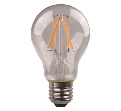 ΛΑΜΠΑ LED ΚΟΙΝΗ CROSSED FILAMENT 4.5W 480lm E27 2700K 220-240V CLEAR BLISTER