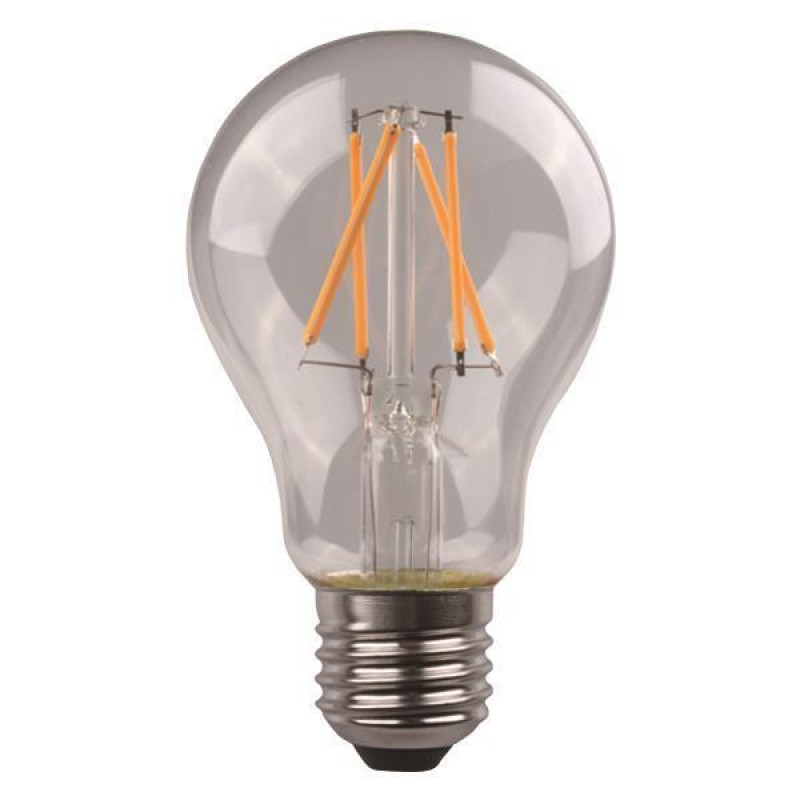 ΛΑΜΠΑ LED ΚΟΙΝΗ CROSSED FILAMENT 4.5W 480lm E27 2700K 220-240V CLEAR BLISTER