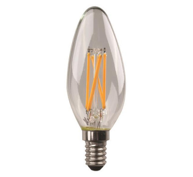 ΛΑΜΠΑ LED ΚΕΡΙ CROSSED FILAMENT 6,5W 806lm E14 2700K 220-240V BLISTER