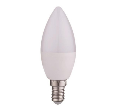 ΛΑΜΠΑ LED ΚΕΡΙ 6W 520lm Ε14 3000K 175-250V 2 τμχ S. BLISTER