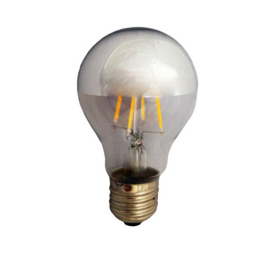 ΛΑΜΠΑ LED ΑΝΕΣΤΡΑΜΜΕΝΟΥ ΚΑΘΡΕΠΤΟΥ FILAMENT 6W 650lm E27 2700K 220-240V DIMMABLE