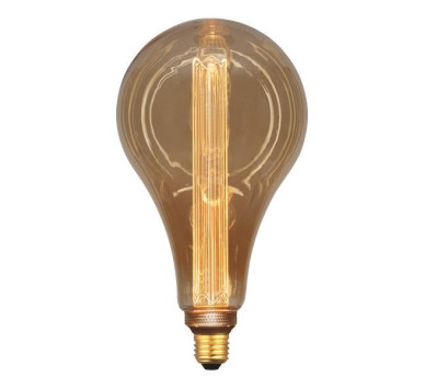 ΛΑΜΠΑ LED ΑΧΛΑΔΙ P165 3,5W 120lm Ε27 2000K 220-240V GOLD GLASS DIMMABLE