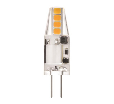 ΛΑΜΠΑ LED SMD 2W 200lm G4 2700K ΣΙΛΙΚΟΝΗΣ 12V AC/DC BLISTER