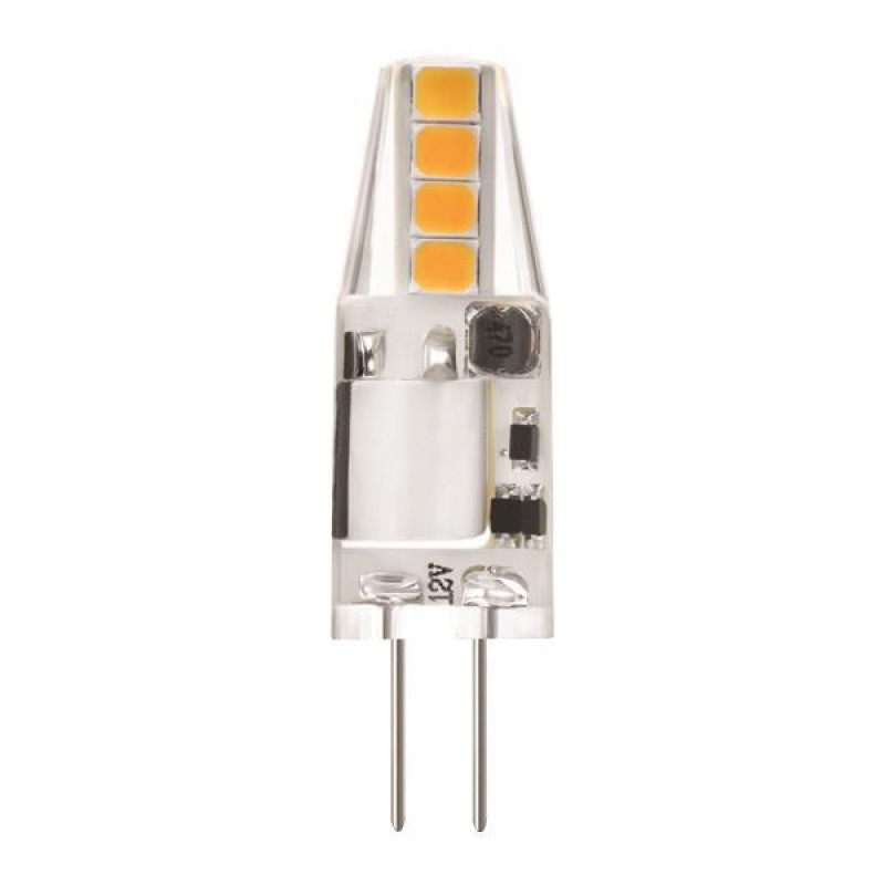 ΛΑΜΠΑ LED SMD 2W 200lm G4 2700K ΣΙΛΙΚΟΝΗΣ 12V AC/DC BLISTER