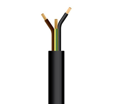 ΚΑΛΩΔΙΟ ΚΑΟΥΤΣΟΥΚ H07RN-F 3Χ1,5mm² NBR (ΜΑΥΡΟ) (100m/roll)
