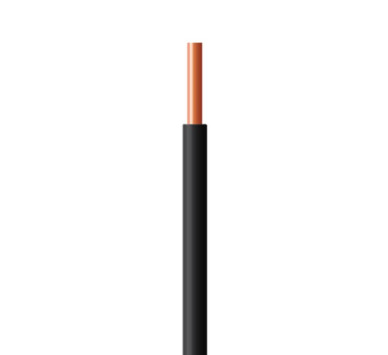 ΚΑΛΩΔΙΟ NYA ΗΟ5V-U 1Χ1mm² ΜΑΥΡΟ (100m/roll)