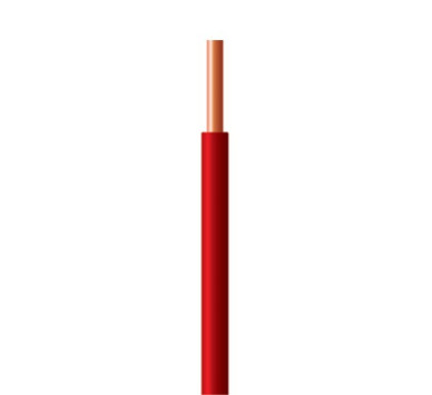 ΚΑΛΩΔΙΟ NYA ΗΟ5V-U 1Χ1mm² ΚΟΚΚΙΝΟ (100m/roll)