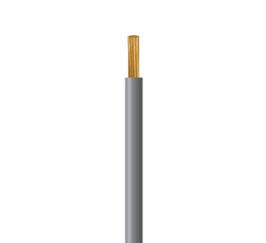 ΚΑΛΩΔΙΟ NYAF ΗΟ5V-K 1Χ1mm² ΓΚΡΙ (100m/roll)