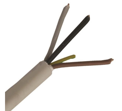 ΚΑΛΩΔΙΟ NYΜ A05VV-U 4Χ1.5mm² ΛΕΥΚΟ(100m/roll)