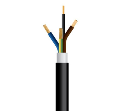 ΚΑΛΩΔΙΟ NYY J1VV-R 3X25+16mm² ΜΑΥΡΟ (500m/Drum)