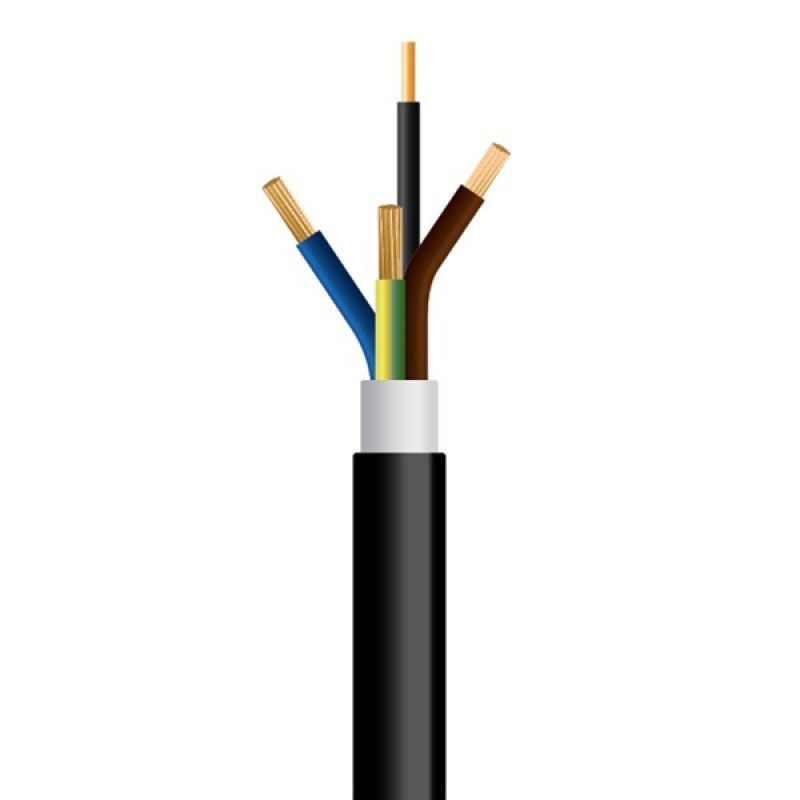 ΚΑΛΩΔΙΟ NYY J1VV-R 3X240X120mm² ΜΑΥΡΟ (500m/Drum)