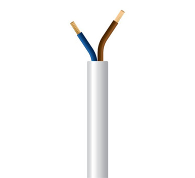 ΚΑΛΩΔΙΟ ΕΥΚΑΜΠΤΟ H05VV-F 3Χ2,5mm² ΛΕΥΚΟ  (1000m/Drum)