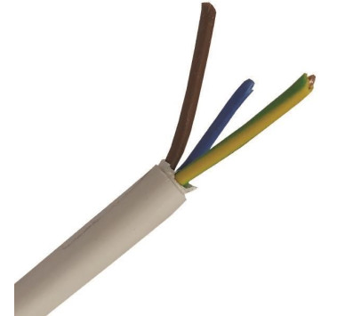 ΚΑΛΩΔΙΟ NYΜ A05VV-U 3Χ1,5mm² ΛΕΥΚΟ(1250m/Drum)