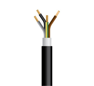 ΚΑΛΩΔΙΟ NYY J1VV-U 4X1.5mm² ΜΑΥΡΟ (1000m/Drum)