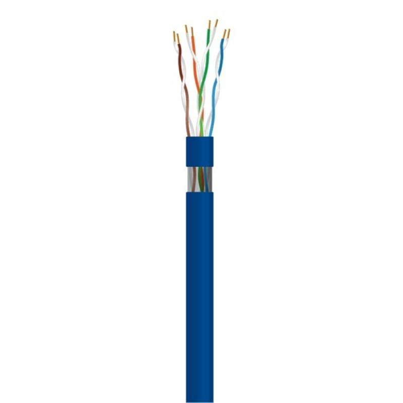 ΚΑΛΩΔΙΟ UTP CAT-6 23AWG CU ΜΠΛΕ (305m/Box)