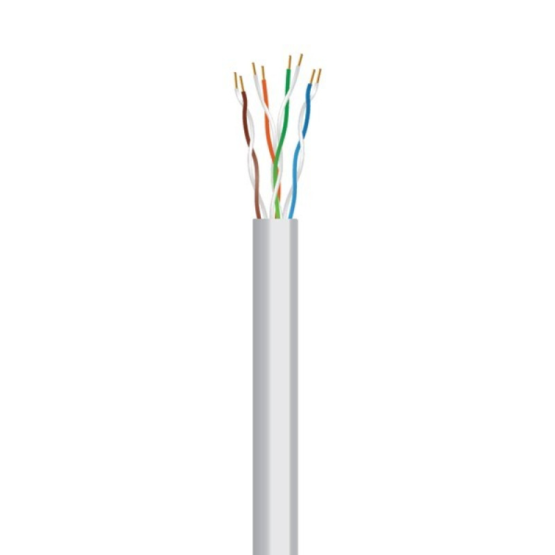 ΚΑΛΩΔΙΟ UTP CAT-5e 24AWG CCA ΓΚΡΙ (305)