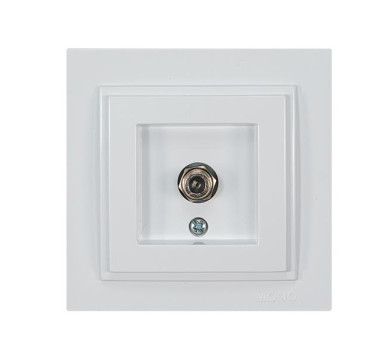 ΠΡΙΖΑ TV F CONNECTOR ΛΕΥΚΗ