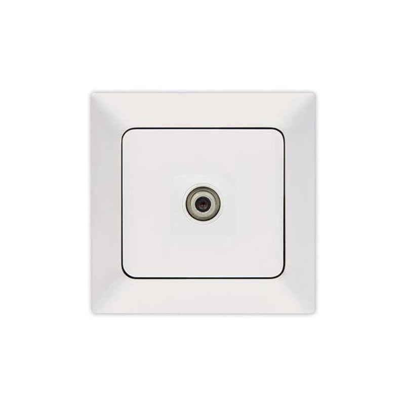 ΠΡΙΖΑ TV F CONNECTOR ΛΕΥΚΗ
