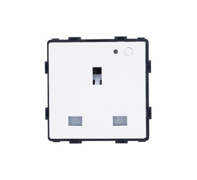 SMART WIFI ΠΡΙΖΑ ΑΓΓΛΙΚΟΥ ΤΥΠΟΥ 13Α ΑΣΠΡΟ ΧΡΩΜΑ ΜΕ ΕΝΔΕΙΞΗ ΛΕΙΤΟΥΡΓΙΑΣ ΜΠΟΥΤΟΝ ON/OFF ΚΑΙ ΜΕΤΡΗΤΗ ΡΕΥΜΑΤΟΣ