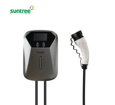 ΦΟΡΤΙΣΤΗΣ ΑΥΤΟΚΙΝΗΤΟΥ SUNTREE ΜΟΝΟΦΑΣIΚΟΣ 7kW,32A KAI ΚΑΛΩΔΙΟ 5m(ΟΘΟΝΗ)