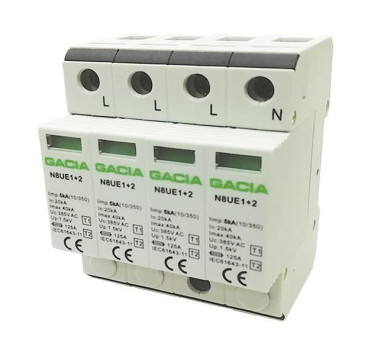 ΑΝΤΙΚΕΡΑΥΝΙΚΟ ΤΡΙΦΑΣΙΚΟ Τ1-Τ2 20kA-40kA 385V 3P+NPE