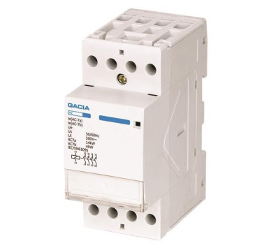 ΡΕΛΕ ΡΑΓΑΣ 4Χ25Α 4NO 24V AC GACIA