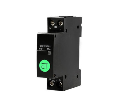 ΡΕΛΕ ΡΑΓΑΣ WIFI 2Χ50Α 240V 1P AC EUROLAMP