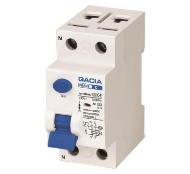 ΡΕΛΕ ΔΙΑΡΡΟΗΣ 2Χ32Α 6KA 30mA GACIA TYPE A