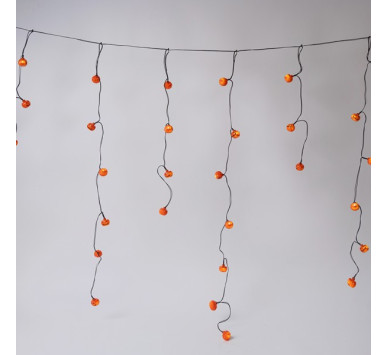 ΒΡΟΧΗ, 50 LED 3mm, ΔΙΑΚΟΣΜΗΤΙΚΕΣ ΚΟΛΟΚΥΘΕΣ HALLOWEEN, ΜΠΑΤΑΡΙΑΣ 3xAA, ΧΡΟΝΟΔΙΑΚΟΠΤΗ, ΜΑΥΡΟ PVC ΚΑΛΩΔΙΟ, ΘΕΡΜΟ ΛΕΥΚΟ LED (H106 x W180cm, 4/7/3/6), IP20