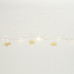 ΣΕΙΡΑ, 20 MINI LED, ΔΙΑΚΟΣΜΗΤΙΚΑ ΑΣΤΕΡΙΑ & ΠΕΡΛΕΣ, ΜΠΑΤΑΡΙΑΣ 3xΑΑ, ΧΡΟΝΟΔΙΑΚΟΠΤΗ, ΑΣΗΜΙ ΧΑΛΚΙΝΟ ΚΑΛΩΔΙΟ, ΘΕΡΜΟ ΛΕΥΚΟ LED ΑΝΑ 7.5cm, ΠΡΟΕΚΤΑΣΗ ΠΑΡΟΧΗΣ 30cm, IP20