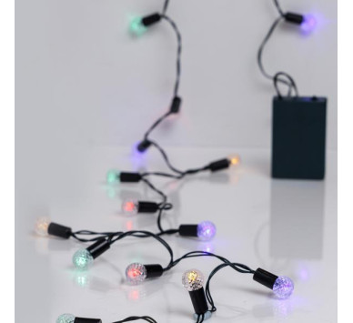 ΣΕΙΡΑ, 20 LED 5mm, ΔΙΑΚΟΣΜΗΤΙΚEΣ VINTAGE ΜΠΑΛΙΤΣΕΣ 1.5cm, ΜΠΑΤΑΡΙΑΣ 3xΑΑ, ΧΡΟΝΟΔΙΑΚΟΠΤΗ, ΠΡΑΣΙΝΟ PVC ΚΑΛΩΔΙΟ, ΧΡΩΜΑΤΙΣΤΟ LED ANA 10cm, ΠΡΟΕΚΤΑΣΗ ΠΑΡΟΧΗΣ 30cm, IP20