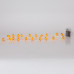 ΣΕΙΡΑ, 20 MINI LED, ΜΠΙΣΚΟΤΑΝΘΡΩΠΟΣ, ΜΠΑΤΑΡΙΑΣ 3xAA, ΧΡΟΝΟΔΙΑΚΟΠΤΗ, ΑΣΗΜΙ ΧΑΛΚΙΝΟ ΚΑΛΩΔΙΟ, ΘΕΡΜΟ ΛΕΥΚΟ LED ΑΝΑ 10cm, ΠΡΟΕΚΤΑΣΗ ΠΑΡΟΧΗΣ 30cm, IP20