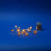ΣΕΙΡΑ, 20 MINI LED, CANDY ΞΩΤΙΚΑ, ΜΠΑΤΑΡΙΑΣ 3xAA, ΧΡΟΝΟΔΙΑΚΟΠΤΗ, ΑΣΗΜΙ ΧΑΛΚΙΝΟ ΚΑΛΩΔΙΟ, ΘΕΡΜΟ ΛΕΥΚΟ LED ΑΝΑ 10cm, ΠΡΟΕΚΤΑΣΗ ΠΑΡΟΧΗΣ 30cm, IP20