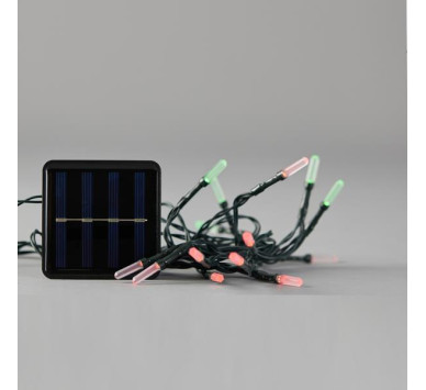 ΣΕΙΡΑ, 80 LED 5mm, ΜΕ ΑΚΡΥΛΙΚΗ ΕΠΕΚΤΑΣΗ, ΗΛΙΑΚΟ ΣΥΛΛΕΚΤΗ ΜΕ ΑΙΣΘΗΤΗΡΑ ΦΩΤΟΣ, 8 ΠΡΟΓΡΑΜΜΑΤΑ, ΠΡΑΣΙΝΟ PVC ΚΑΛΩΔΙΟ, ΚΟΚΚΙΝΟ ΚΑΙ ΠΡΑΣΙΝΟ LED ANA 10cm, ΠΡΟΕΚΤΑΣΗ ΠΑΡΟΧΗΣ 1m, ΙΡ44