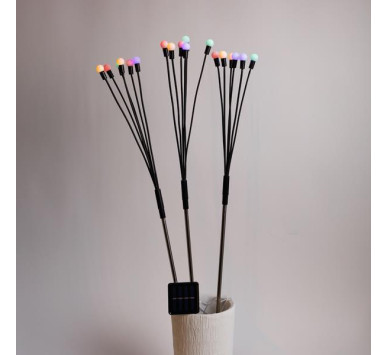 ΣΕΙΡΑ, 3 ΣΕΤ ΛΕΥΚΕΣ ΜΠΑΛΙΤΣΕΣ 75cm, Φ1.7cm, 6 ΚΛΑΔΙΑ ΑΝΑ ΣΕΤ, ΗΛΙΑΚΟ ΣΥΛΛΕΚΤΗ ΜΕ ΑΙΣΘΗΤΗΡΑ ΦΩΤΟΣ, 18 ΧΡΩΜΑΤΙΣΤΑ LED, ΠΡΟΕΚΤΑΣΗ ΠΑΡΟΧΗΣ 1m, IP44