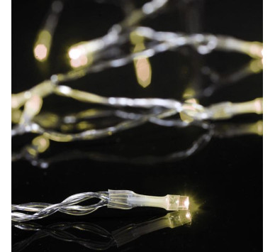ΣΕΙΡΑ, 20 LED 5mm, ΜΠΑΤΑΡΙΑΣ 3xAA, ΧΡΟΝΟΔΙΑΚΟΠΤΗΣ, ΔΙΑΦΑΝΟ PVC ΚΑΛΩΔΙΟ, ΘΕΡΜΟ ΛΕΥΚΟ LED ΑΝΑ 10cm, ΠΡΟΕΚΤΑΣΗ ΠΑΡΟΧΗΣ 30cm, IP20 (DISPLAY BOX 24pcs)
