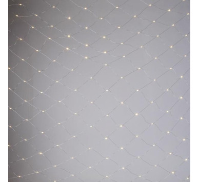 ΔΙΧΤΥ, 1560 MINI MILKY LED, 27V ΜΕΤΑΣΧΗΜΑΤΙΣΤΗ, ΣΤΑΘΕΡΟ, ΔΙΑΦΑΝΟ ΠΛΑΚΕ ΧΑΛΚΙΝΟ ΚΑΛΩΔΙΟ, ΘΕΡΜΟ ΛΕΥΚΟ LED (H350 x W400cm), ΠΡΟΕΚΤΑΣΗ ΠΑΡΟΧΗΣ 5m, IP44
