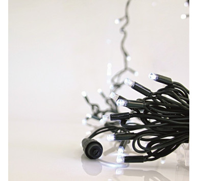 ΣΕΙΡΑ, 100 LED 5mm ΜΕ ΚΑΛΥΜΜΑ, 230V, 3 ΕΠΕΚΤΑΣΕΙΣ ΕΩΣ 9 ΣΕΤ, ΠΡΑΣΙΝΟ ΚΑΟΥΤΣΟΥΚ ΚΑΛΩΔΙΟ, 90 ΛΕΥΚA + 10 ΛΕΥΚΑ FLASH LED ANA 10cm, ΠΡΟΕΚΤΑΣΗ ΠΑΡΟΧΗΣ 1,5m, ΙΡ65
