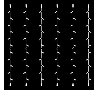 ΣΕΙΡΑ, DIY ΣΕΤ 6 ΤΜΧ, 20 LED, 2 ΕΠΕΚΤΑΣΕΙΣ, ΛΕΥΚΟ ΚΑΟΥΤΣΟΥΚ ΚΑΛΩΔΙΟ, ΛΕΥΚΟ LED ΑΝΑ 10cm, ΙΡ65