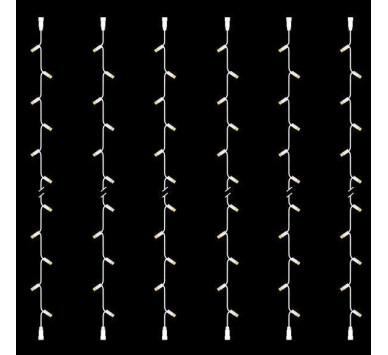 ΣΕΙΡΑ, DIY ΣΕΤ 6 ΤΜΧ, 20 LED, 2 ΕΠΕΚΤΑΣΕΙΣ, ΛΕΥΚΟ ΚΑΟΥΤΣΟΥΚ ΚΑΛΩΔΙΟ, ΘΕΡΜO ΛΕΥΚO LED ΑΝΑ 10cm, ΙΡ65