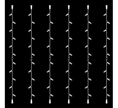ΣΕΙΡΑ, DIY ΣΕΤ 6 ΤΜΧ, 30 LED, 2 ΕΠΕΚΤΑΣΕΙΣ, ΛΕΥΚΟ ΚΑΟΥΤΣΟΥΚ ΚΑΛΩΔΙΟ, ΛΕΥΚO LED ΑΝΑ 10cm, ΙΡ65