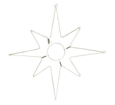 DIY, ΑΣΤΕΡΙ ΒΗΘΛΕΕΜ, ΝΕΟΝ ΦΩΤΟΣΩΛΗΝΑ 75cm, ΕΠΕΚΤΑΣΗ, ΠΡΟΕΚΤΑΣΗ ΠΑΡΟΧΗΣ 1m, IP44 (ΧΩΡΙΣ ΠΑΡΟΧΗ)