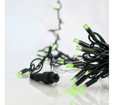 ΣΕΙΡΑ, 100 LED 5mm, 230V, 3 ΕΠΕΚΤΑΣΕΙΣ ΕΩΣ 9 ΣΕΤ, ΠΡΑΣΙΝΟ ΚΑΟΥΤΣΟΥΚ ΚΑΛΩΔΙΟ, ΠΡΑΣΙΝΟ LED ΑΝΑ 10cm, ΠΡΟΕΚΤΑΣΗ ΠΑΡΟΧΗΣ 1.5m, ΙΡ65