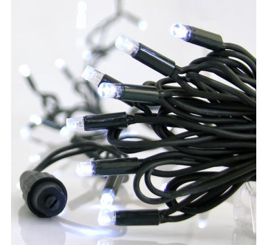 ΣΕΙΡΑ, 100 LED 5mm ΜΕ ΚΑΛΥΜΜΑ, 230V, 3 ΕΠΕΚΤΑΣΕΙΣ ΕΩΣ 9 ΣΕΤ, ΠΡΑΣΙΝΟ ΚΑΟΥΤΣΟΥΚ ΚΑΛΩΔΙΟ, ΛΕΥΚΟ LED ANA 10cm, ΠΡΟΕΚΤΑΣΗ ΠΑΡΟΧΗΣ 1.5m, ΙΡ65