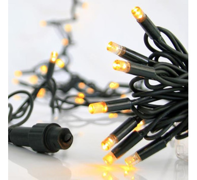 ΣΕΙΡΑ, 100 LED 5mm ΜΕ ΚΑΛΥΜΜΑ, 230V, 3 ΕΠΕΚΤΑΣΕΙΣ ΕΩΣ 9 ΣΕΤ, ΠΡΑΣΙΝΟ ΚΑΟΥΤΣΟΥΚ ΚΑΛΩΔΙΟ, DAYLIGHT LED ANA 10cm, ΠΡΟΕΚΤΑΣΗ ΠΑΡΟΧΗΣ 1.5m, ΙΡ65