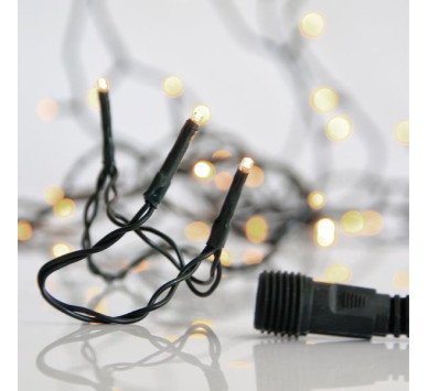 ΠΥΚΝΗ ΣΕΙΡΑ, 1300 LED 3mm, 31V ΜΕΤΑΣΧΗΜΑΤΙΣΤΗ, 4 ΕΠΕΚΤΑΣΕΙΣ ΕΩΣ 2 ΣΕΤ, ΠΡΑΣΙΝΟ PVC ΚΑΛΩΔΙΟ, ΑΠΑΛΟ ΛΕΥΚΟ LED ANA 2cm, ΠΡΟΕΚΤΑΣΗ ΠΑΡΟΧΗΣ 3m, ΙΡ44