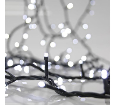 ΣΕΙΡΑ, 1200 LED 3mm, 31V ΜΕΤΑΣΧΗΜΑΤΙΣΤΗ, ΣΤΑΘΕΡΟ, ΠΡΑΣΙΝΟ PVC ΚΑΛΩΔΙΟ, ΛΕΥΚΟ LED ΑΝΑ 5cm, ΠΡΟΕΚΤΑΣΗ ΠΑΡΟΧΗΣ 3m, ΙΡ44