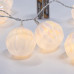 ΣΕΙΡΑ, 10 LED 5mm, ΛΕΥΚΕΣ ΑΝΑΓΛΥΦΕΣ ΜΠΑΛΕΣ, ΜΠΑΤΑΡΙΑΣ 2xAA, ΔΙΑΦΑΝΟ PVC ΚΑΛΩΔΙΟ, ΘΕΡΜΟ ΛΕΥΚΟ LED ΑΝΑ 15cm, ΠΡΟΕΚΤΑΣΗ ΠΑΡΟΧΗΣ 30cm, IP20