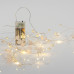 ΣΕΙΡΑ, 20 MINI LED, ΑΚΡΥΛΙΚΑ ΛΟΥΛΟΥΔΙΑ & ΠΕΡΛΕΣ, ΜΠΑΤΑΡΙΑΣ 2xAA, ΧΡΟΝΟΔΙΑΚΟΠΤΗ, ΑΣΗΜΙ ΧΑΛΚΙΝΟ ΚΑΛΩΔΙΟ, ΘΕΡΜΟ ΛΕΥΚΟ LED ΑΝΑ 7.5cm, ΠΡΟΕΚΤΑΣΗ ΠΑΡΟΧΗΣ 50cm, IP20